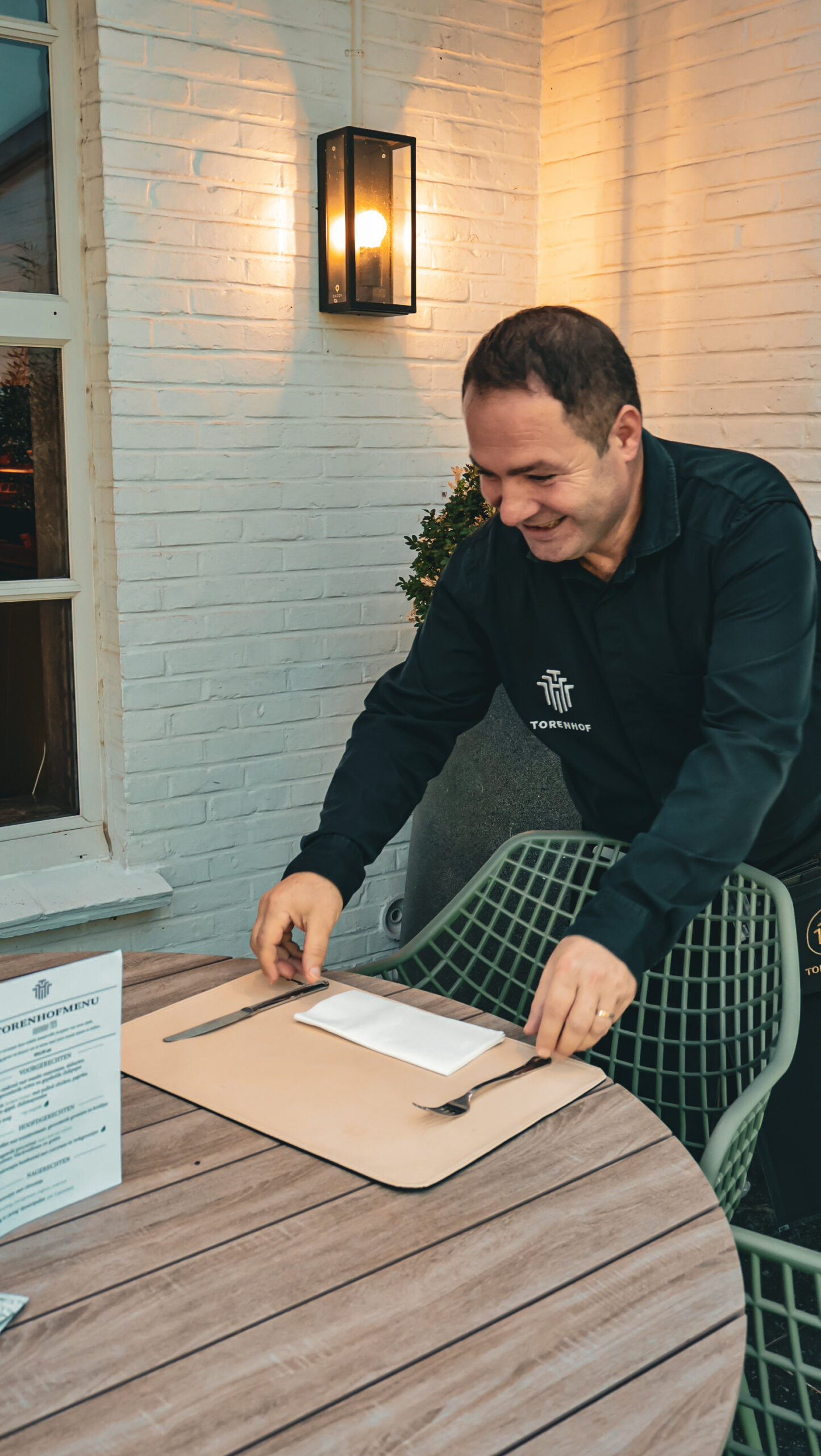 Gastvrij sfeermoment op het terras van Torenhof